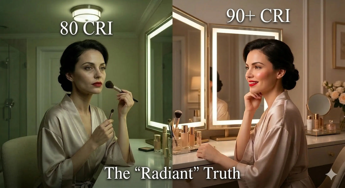 The Science of Seeing Yourself: Why CRI is the Only Metric That Matters.