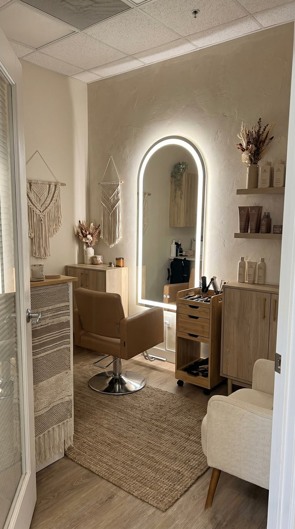 Archway 20×28" Salon Mirror — salon photo 2