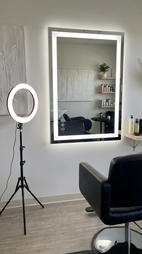 Vista 24×32" Salon Mirror — salon photo 2