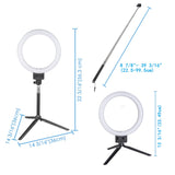 Aura Mini 8” Ring Light
