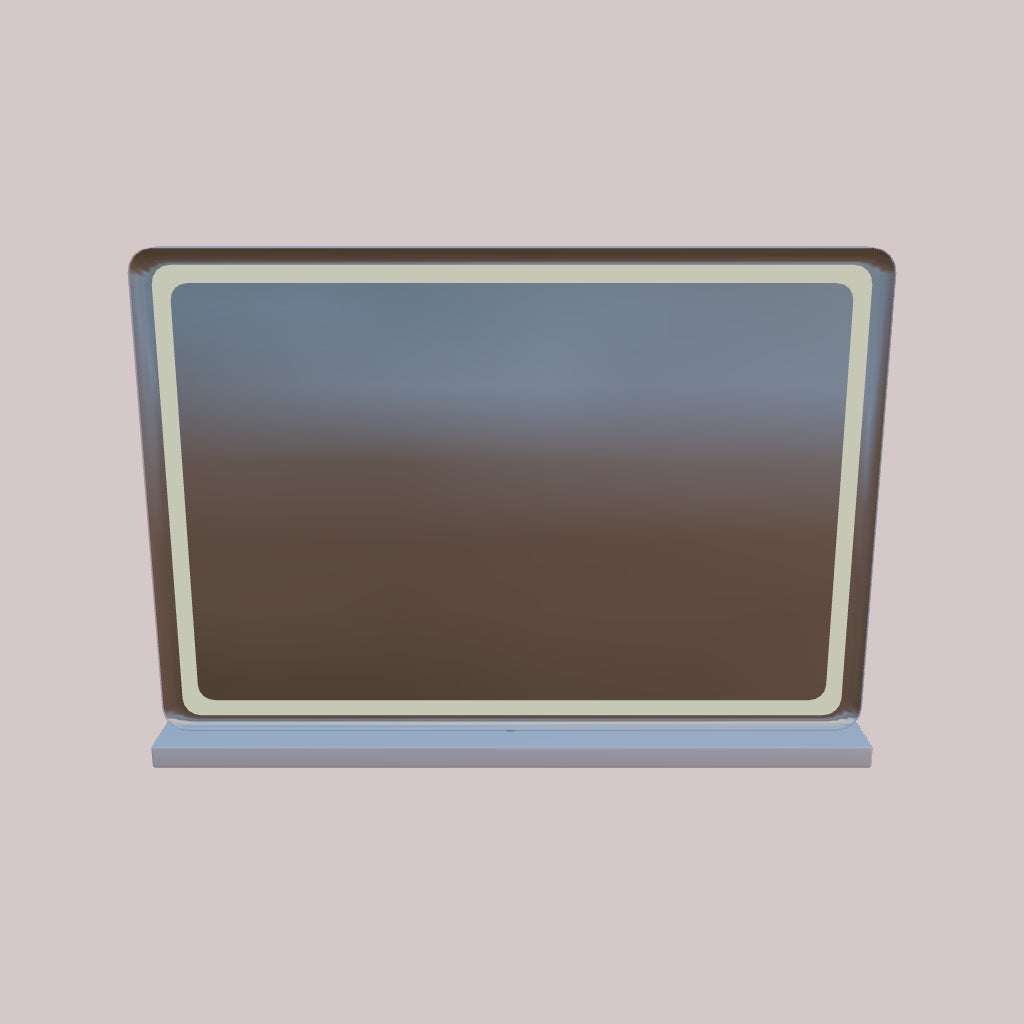 Touchscreen Vanity Mirror